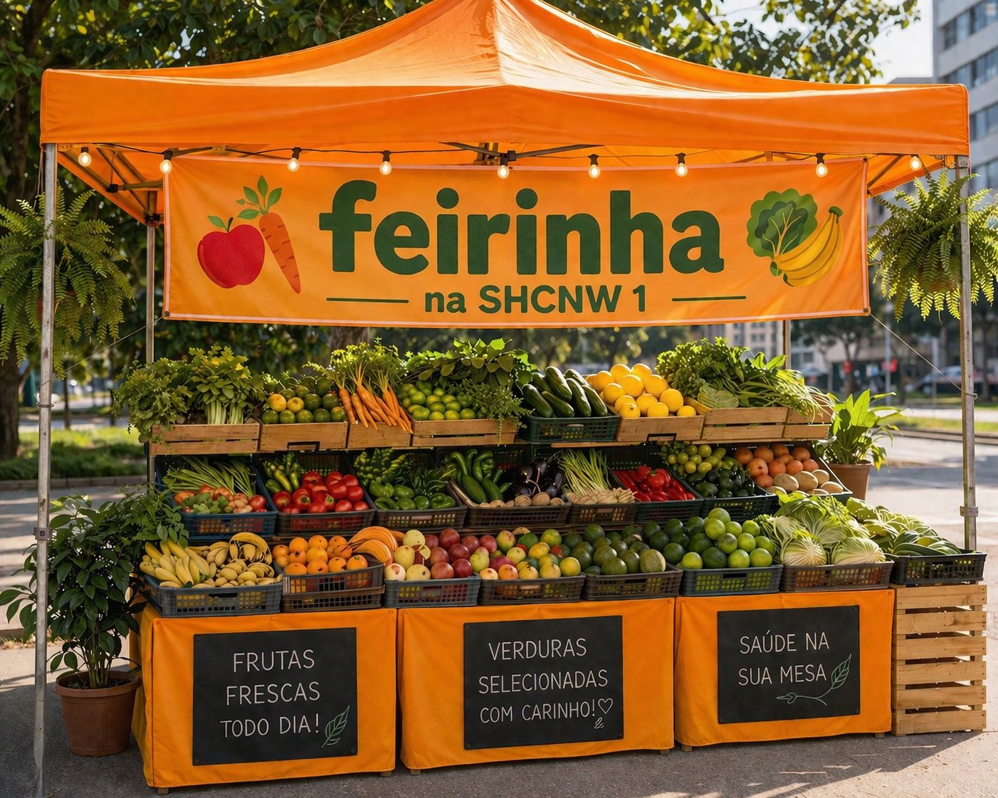 Feirinha na SHCNW 1