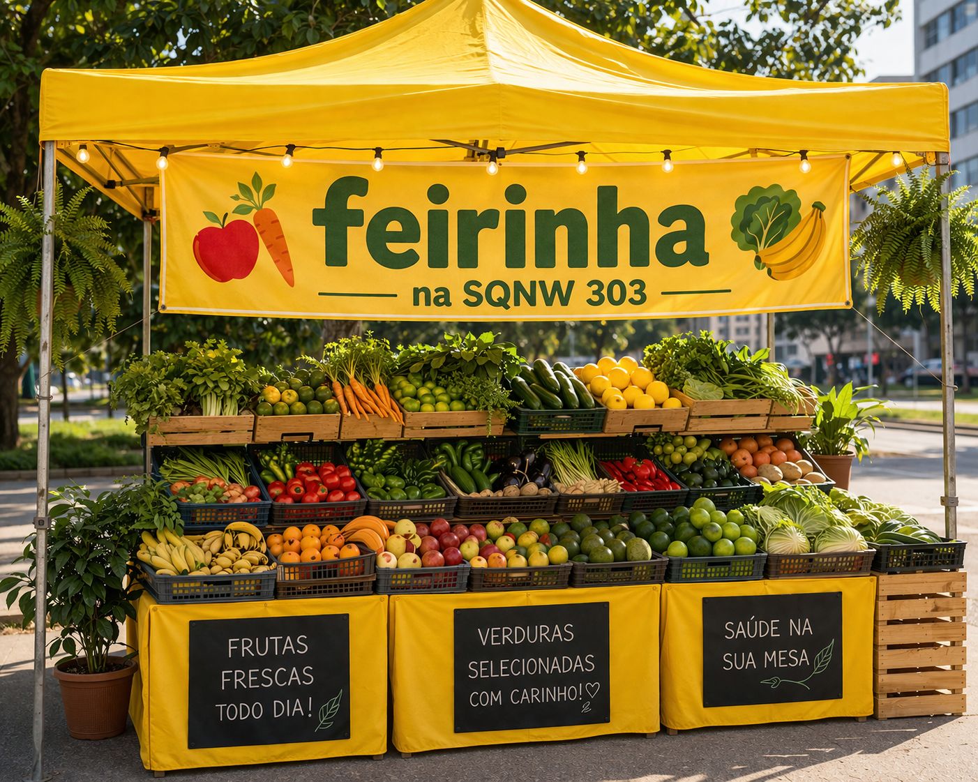 Feirinha na SQNW 303